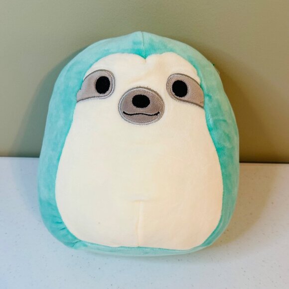 Squishmallows Aqua The Sloth Plush Toy Kellytoy 2019 stuffed animal 8 inch